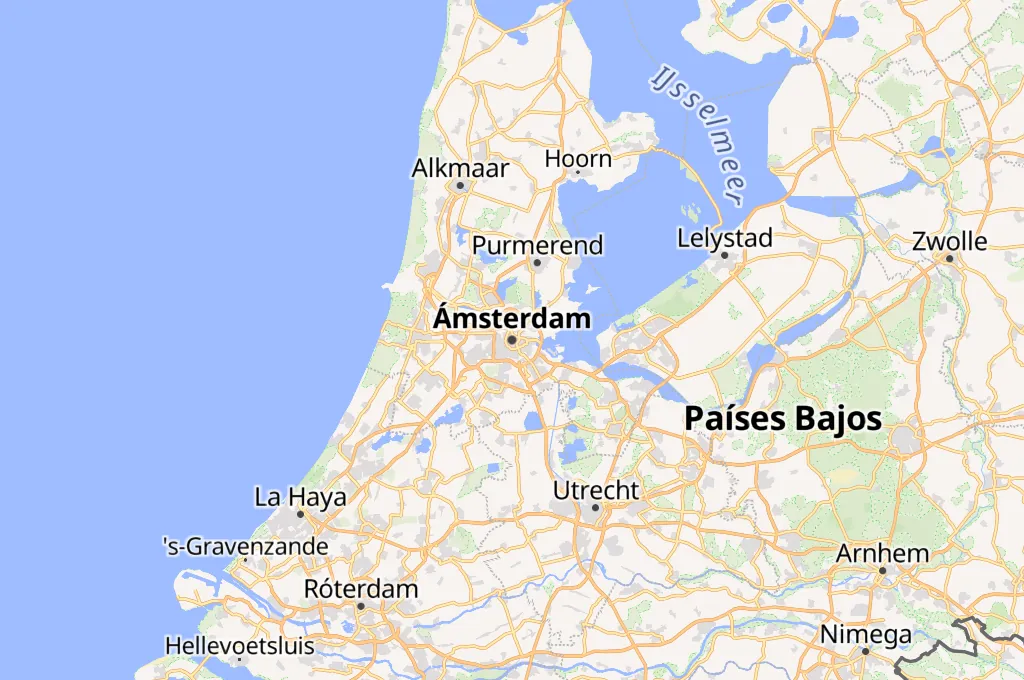 De Dam Area Map De Dam Area Map