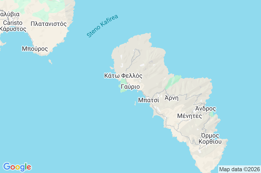 Gavrio Area Map