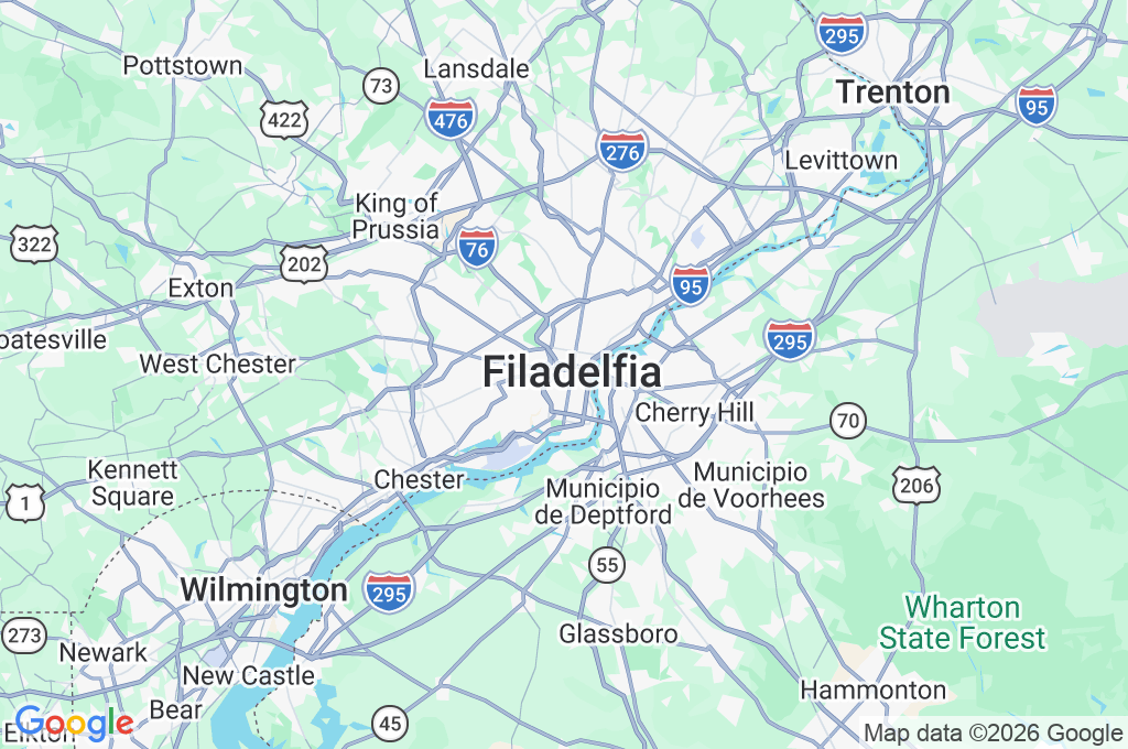 Rittenhouse Square Area Map