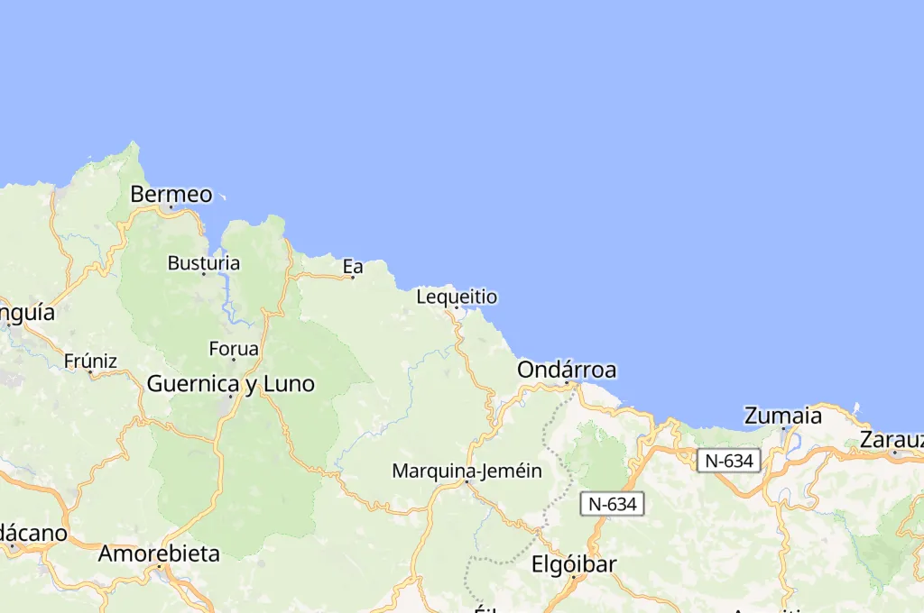 Lekeitio Area Map Lekeitio Area Map