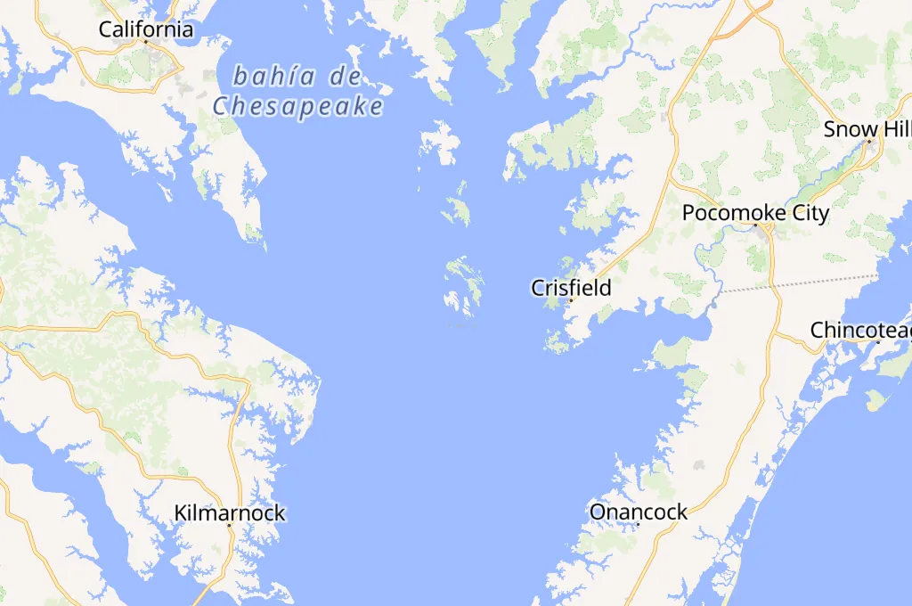 Smith Island Area Map Smith Island Area Map