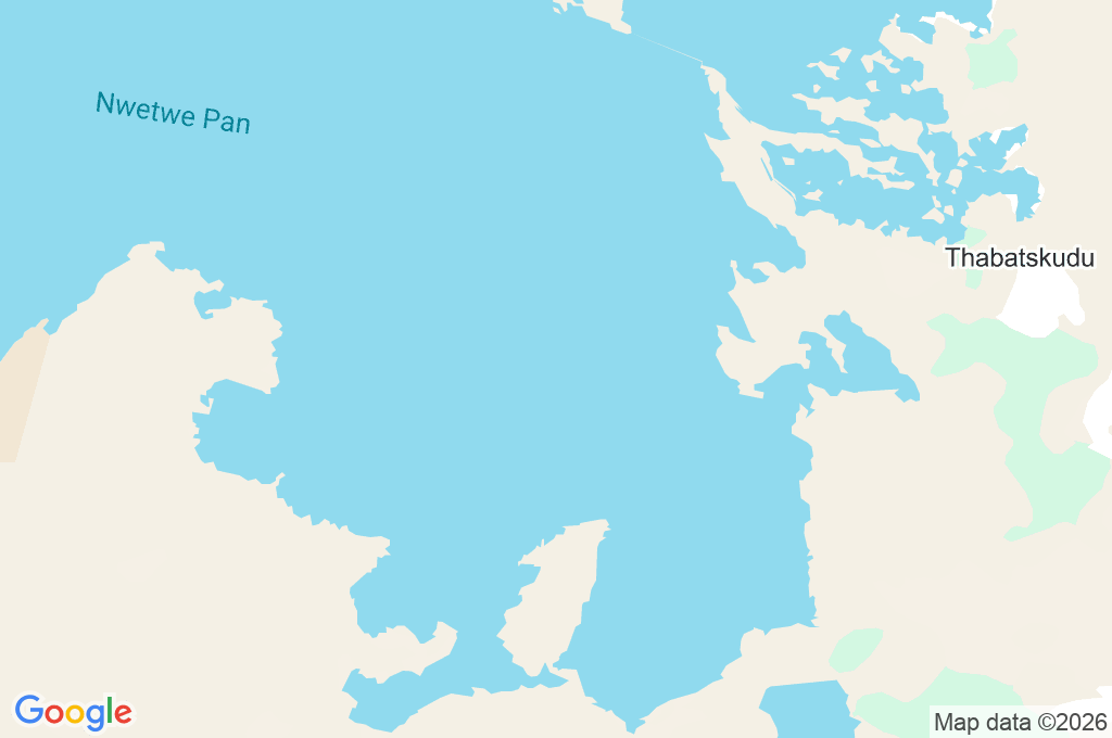 Salares de Makgadikgadi Area Map