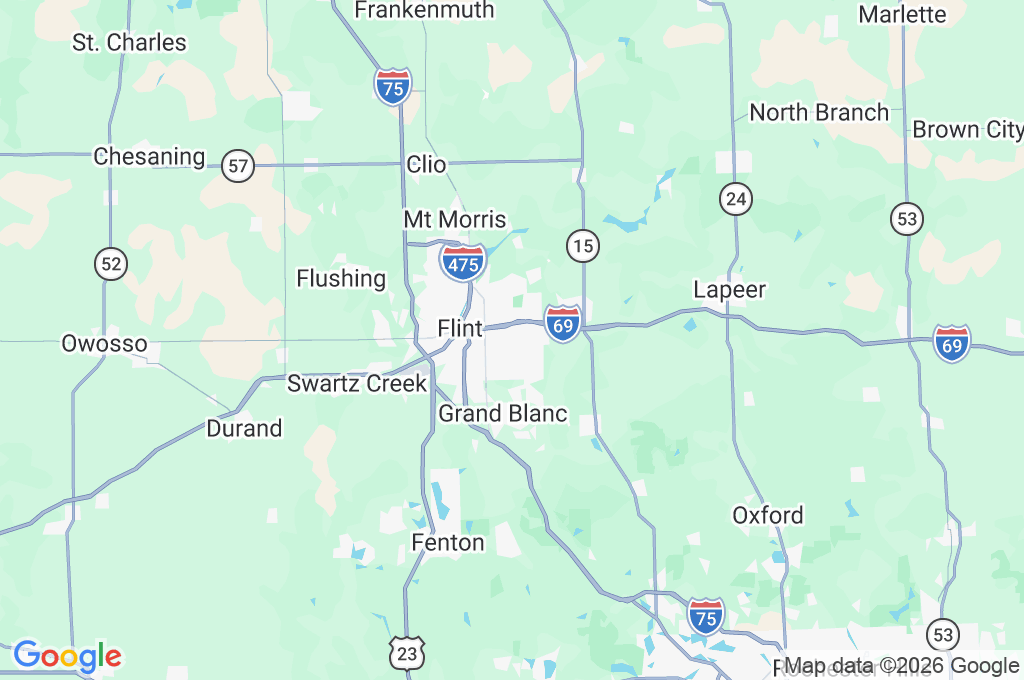 Burton Area Map Burton Area Map