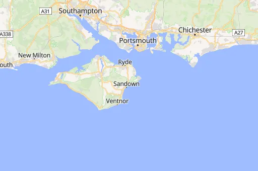 Map of Sandown