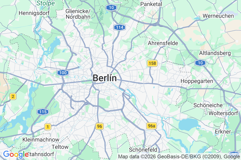 Frankfurter Tor Area Map Frankfurter Tor Area Map