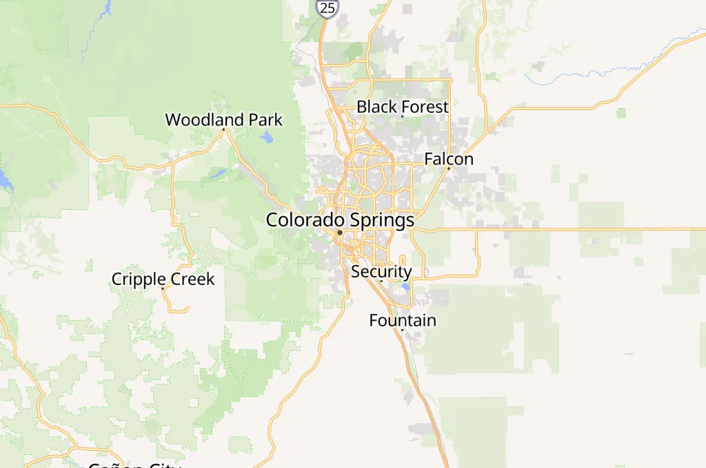 Memorial Park Area Map
