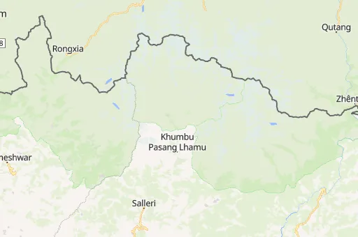 Map of Khumjung