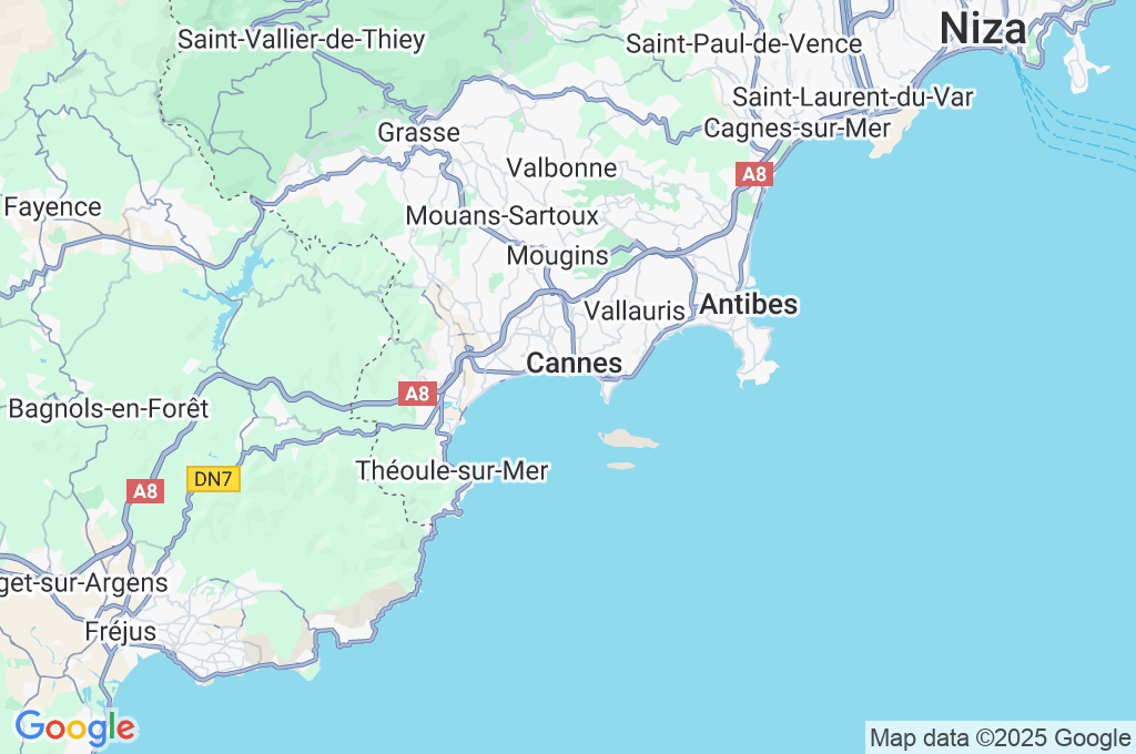 Muelle Max Laubeuf Area Map