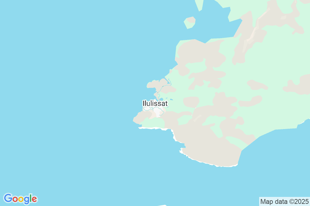 Ilulissat Area Map