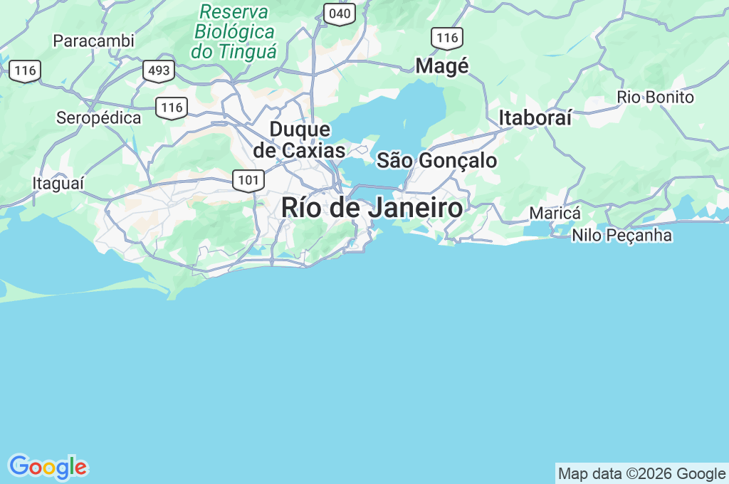 Copacabana Area Map Copacabana Area Map