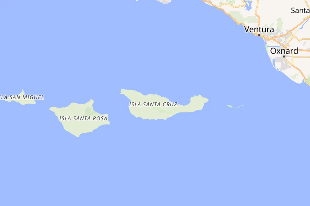 Isla Santa Cruz Area Map Isla Santa Cruz Area Map