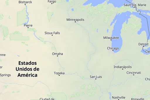 Map of Iowa