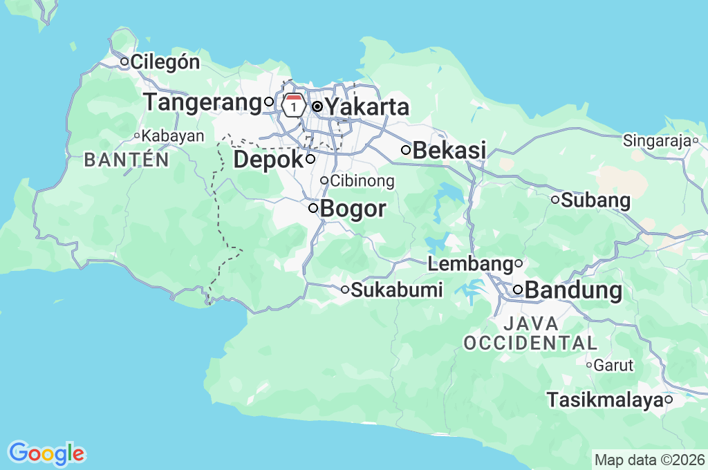 Gunung Mas Area Map Gunung Mas Area Map