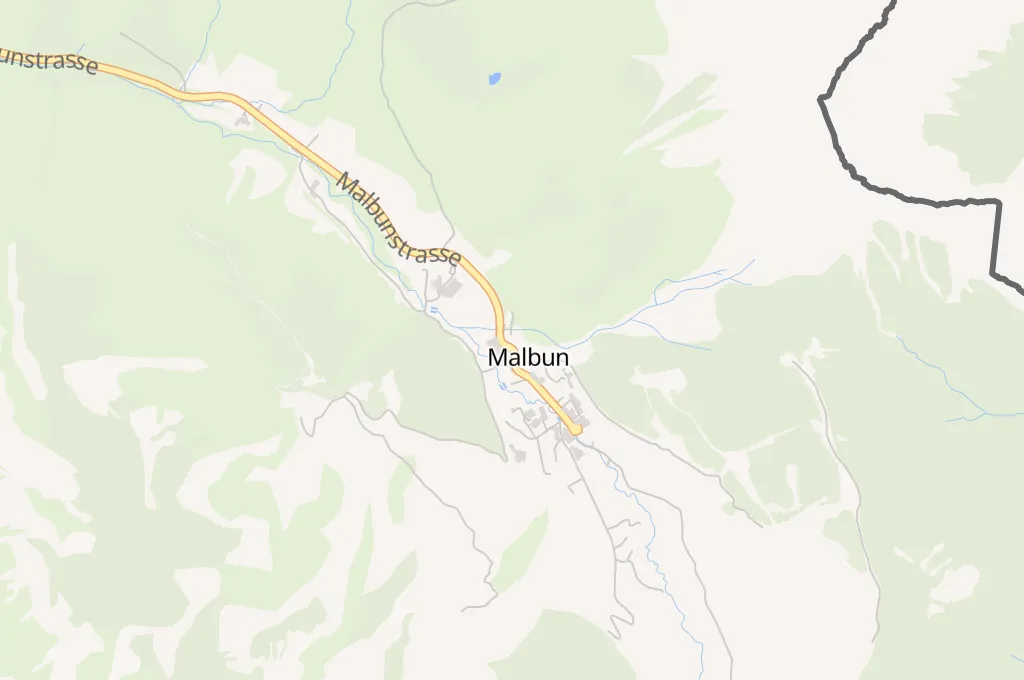 Malbun Area Map