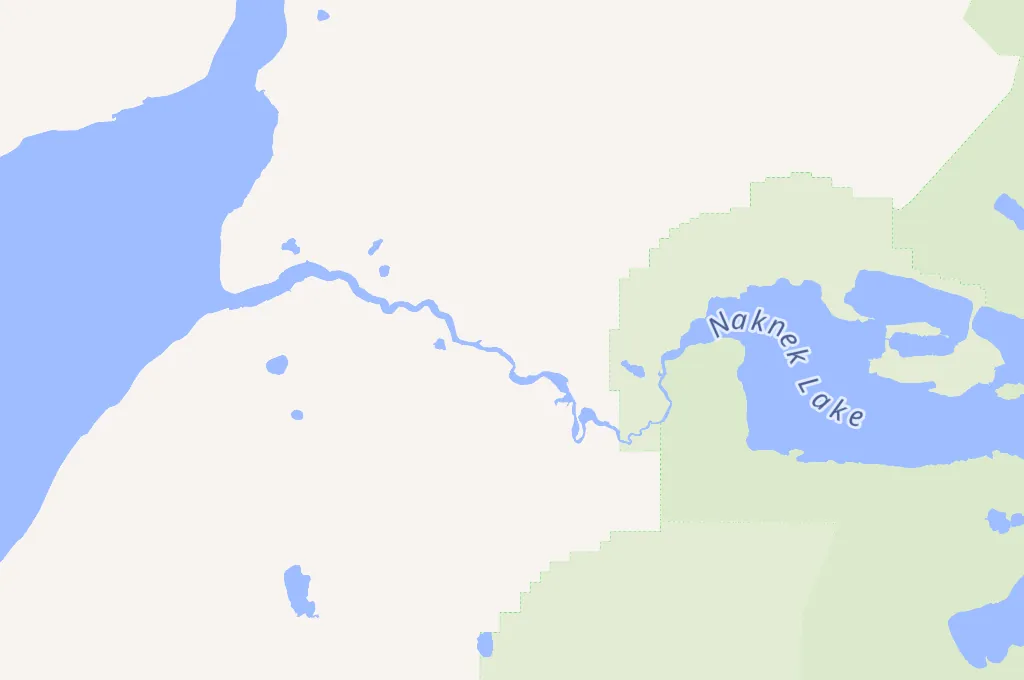 King Salmon Area Map