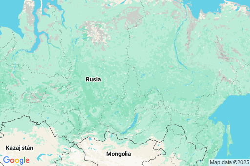 Map of Rusia