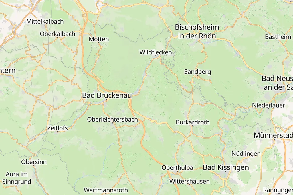 Riedenberg Area Map