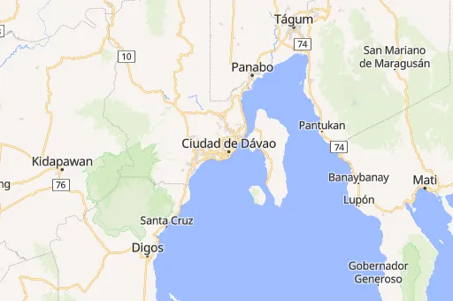 Map of Distrito de Poblacion