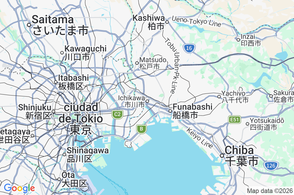 Estación Moto-Yawata Area Map