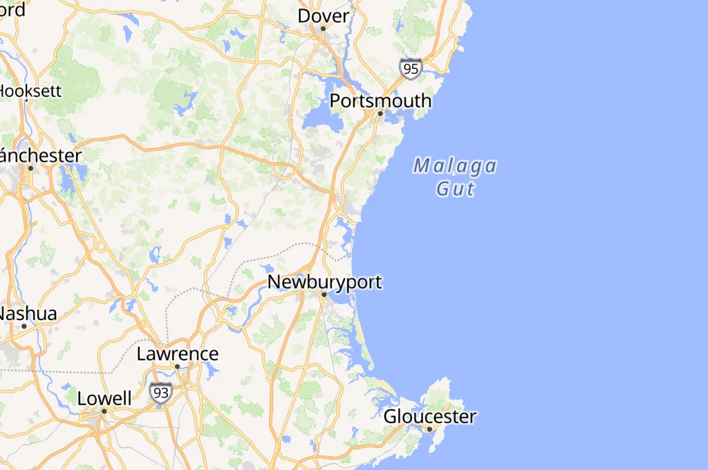 Hampton Beach Area Map Hampton Beach Area Map