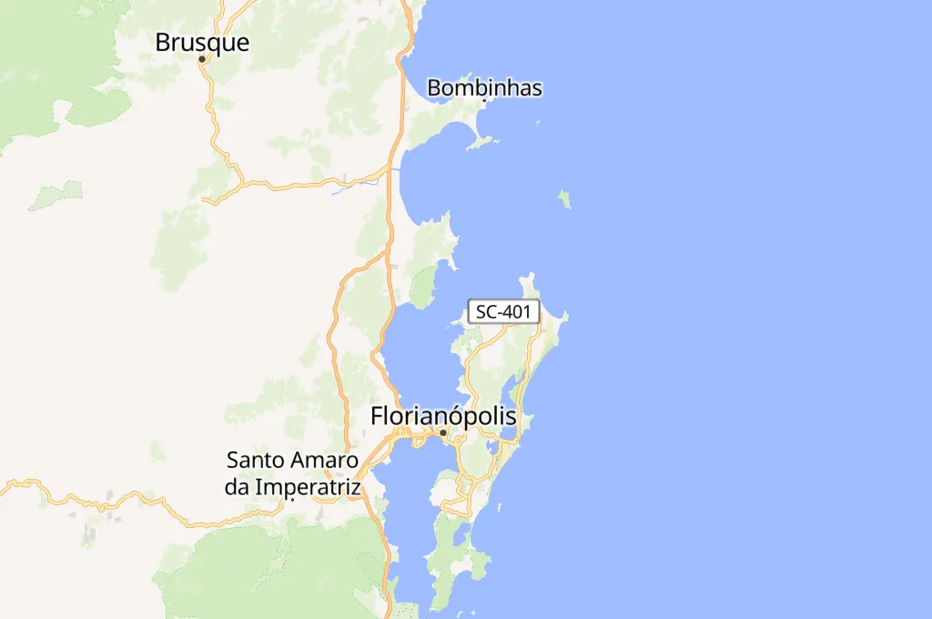 Jurerê Internacional Area Map Jurerê Internacional Area Map