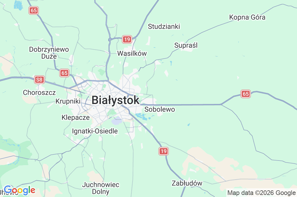 Grabówka Area Map Grabówka Area Map