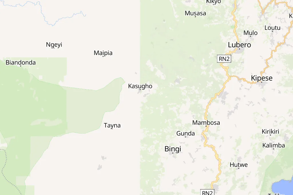 Corredor Forestal de GRACE Area Map Corredor Forestal de GRACE Area Map