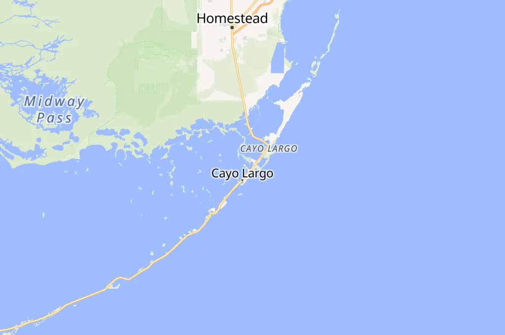 Dolphins Plus Bayside Area Map