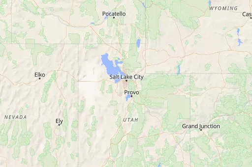 Map of Condado de Salt Lake