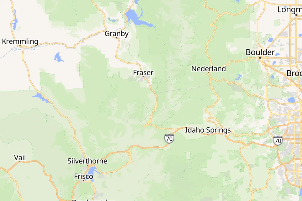 Winter Park Resort Area Map Winter Park Resort Area Map