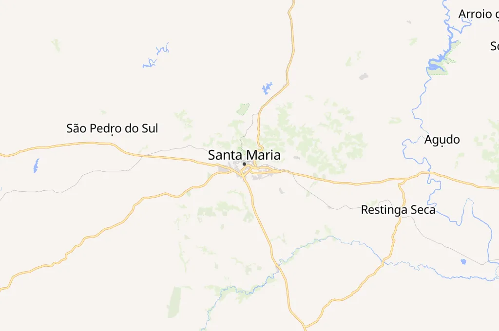Santa Maria Area Map Santa Maria Area Map