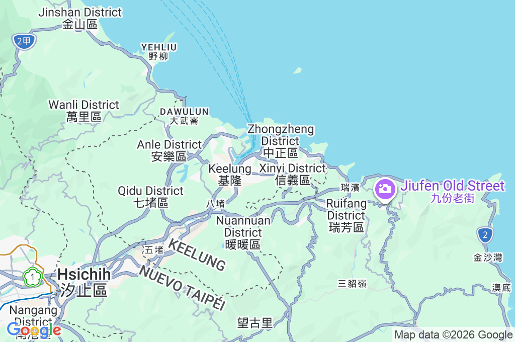 Templo Zhixuan Area Map