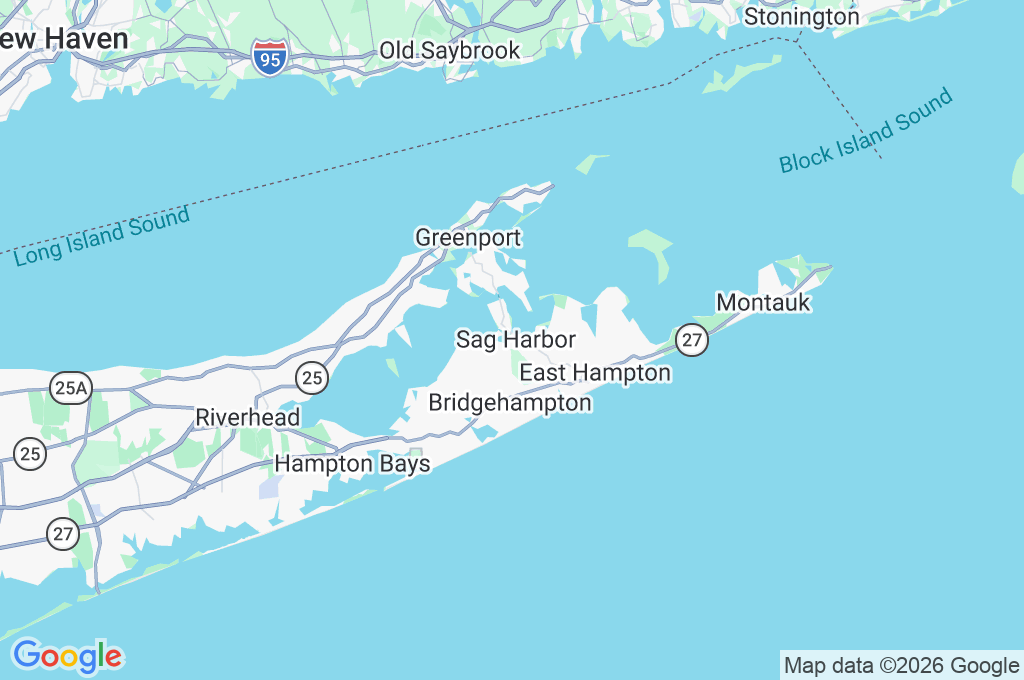 Sag Harbor Area Map