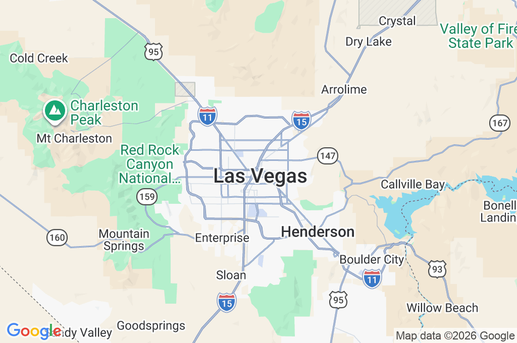 Calle Fremont Area Map