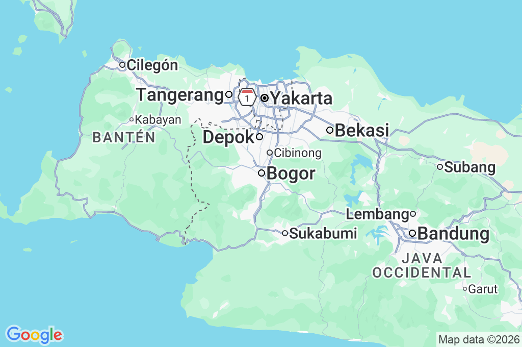 Simpang Baranangsiang Area Map Simpang Baranangsiang Area Map