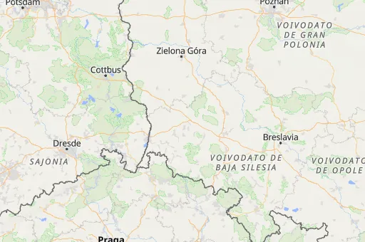 Map of Distrito de Bolesławiec