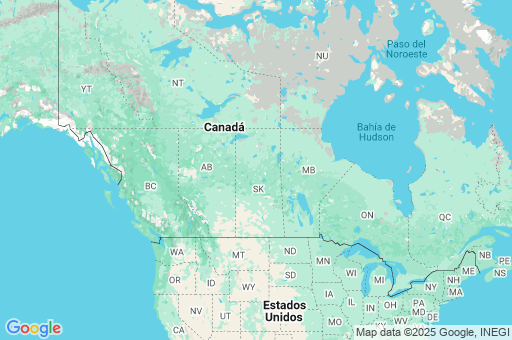 Map of Canadá