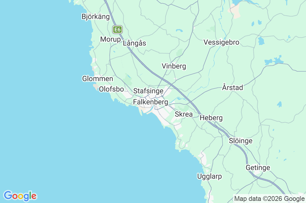 Tullbron Area Map