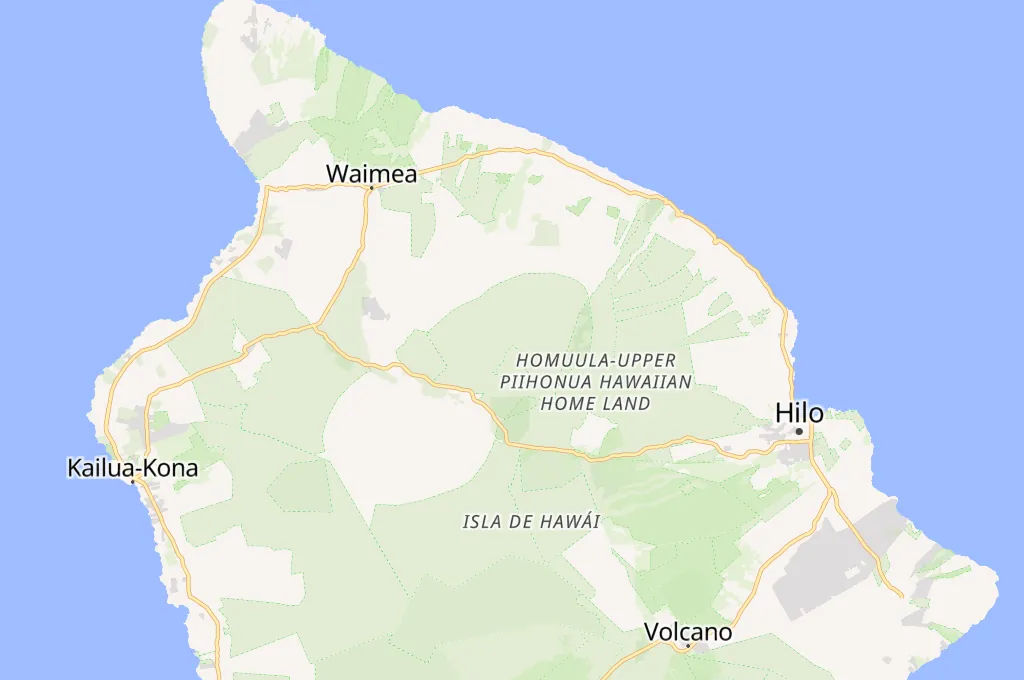 Telescopio Subaru (Mauna Kea) Area Map Telescopio Subaru (Mauna Kea) Area Map