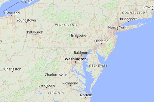 Map of Maryland