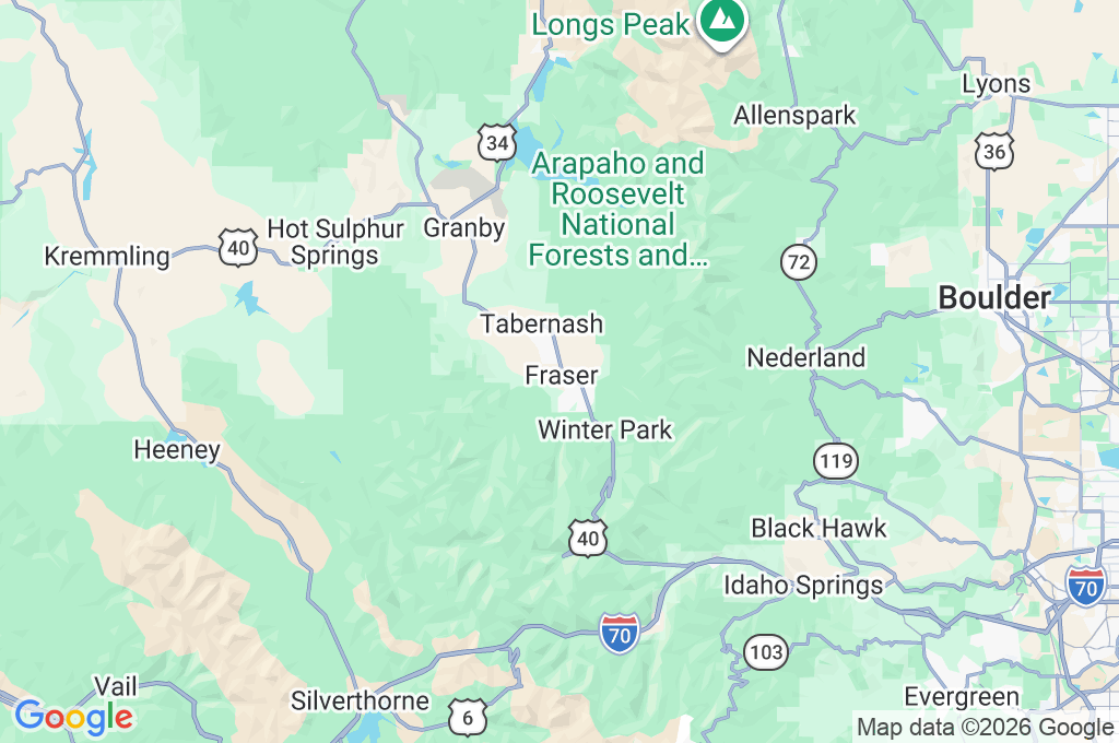 Fraser Area Map Fraser Area Map