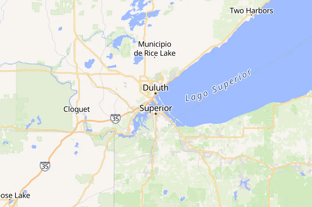 Duluth Area Map Duluth Area Map