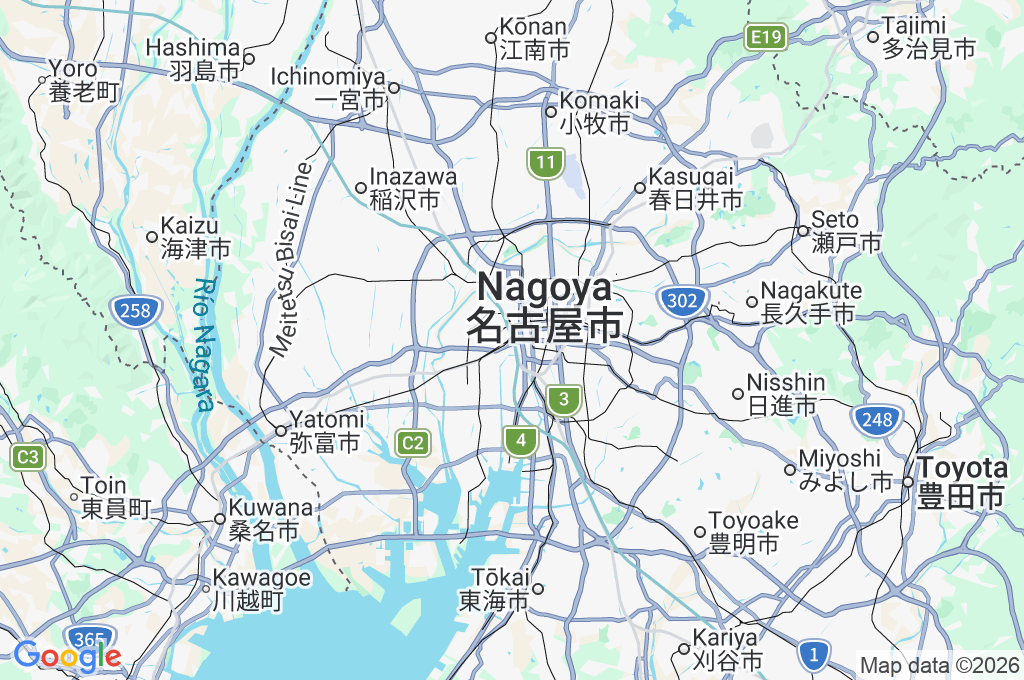 Sasashima Live Area Map