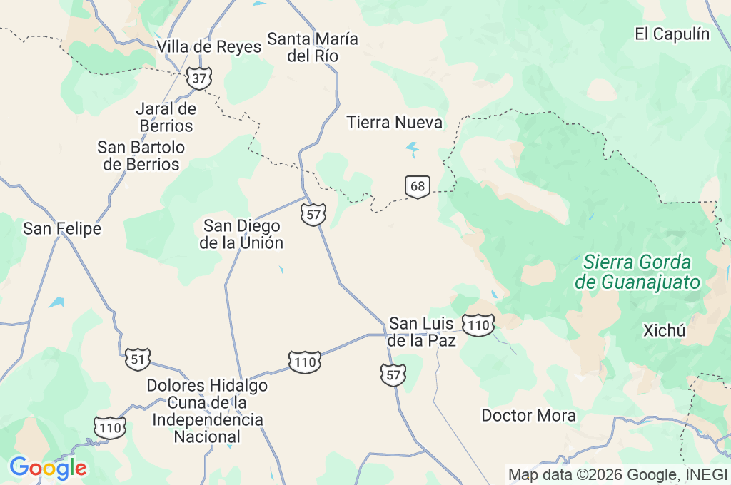 Rancho La Onza Area Map Rancho La Onza Area Map