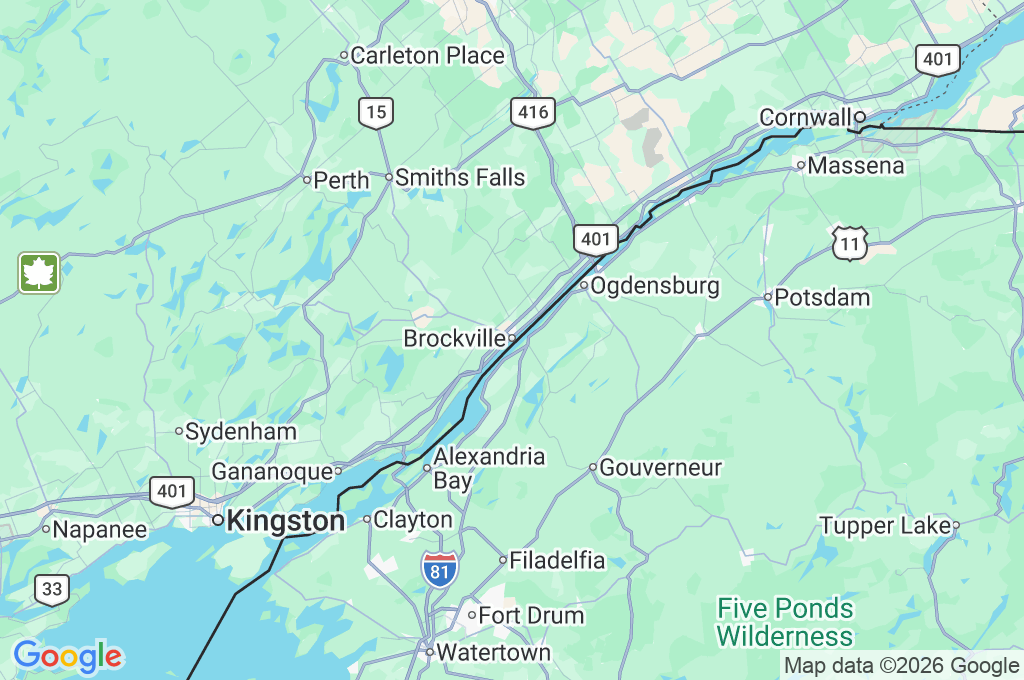 Blockhouse Island Area Map
