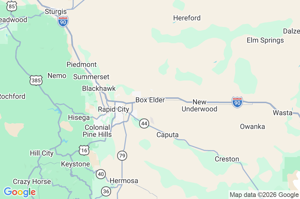 Box Elder Area Map