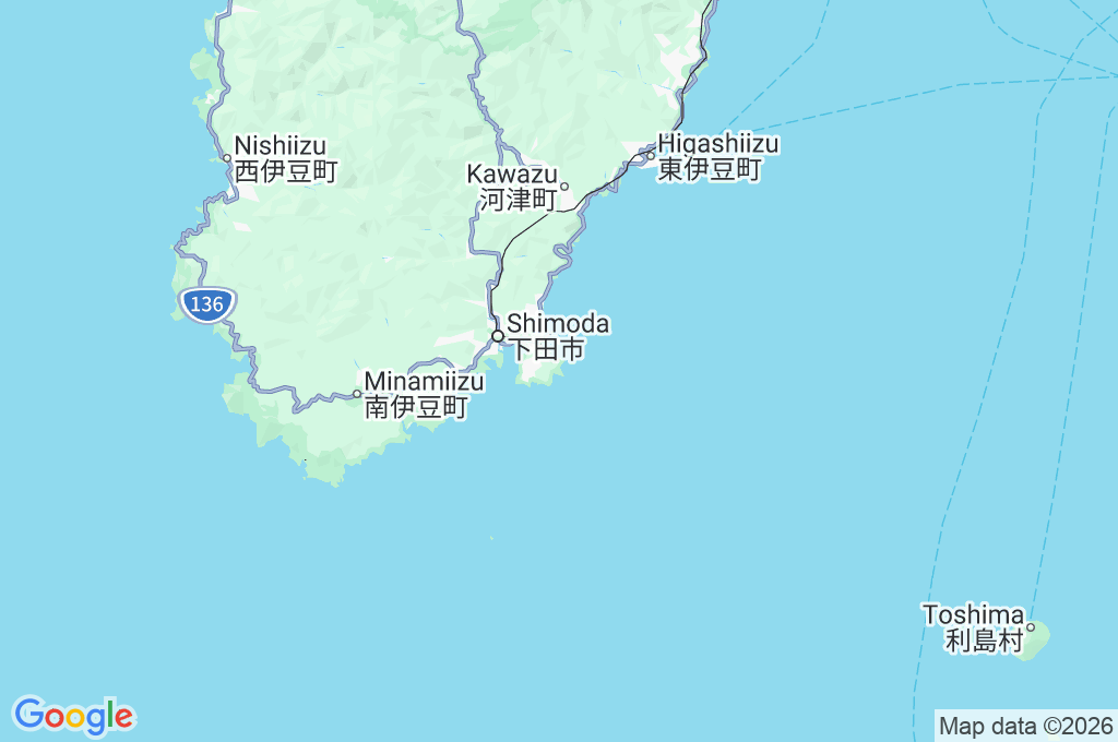 Cabo Tsumekizaki Area Map Cabo Tsumekizaki Area Map