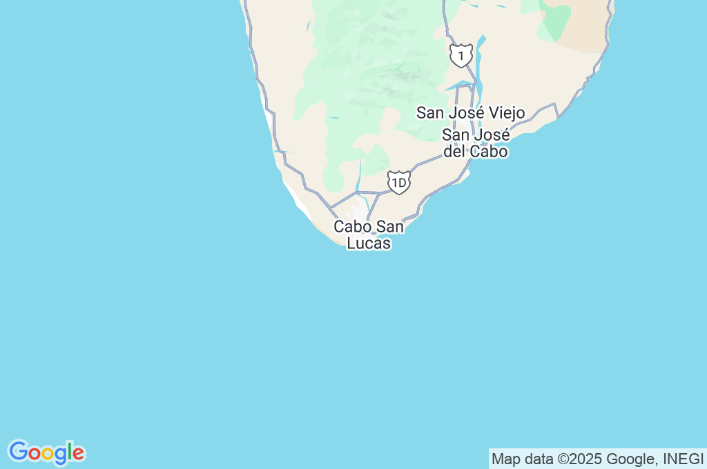 Playa El Médano Area Map