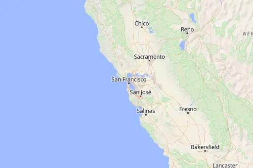 Map of Condado de San Francisco