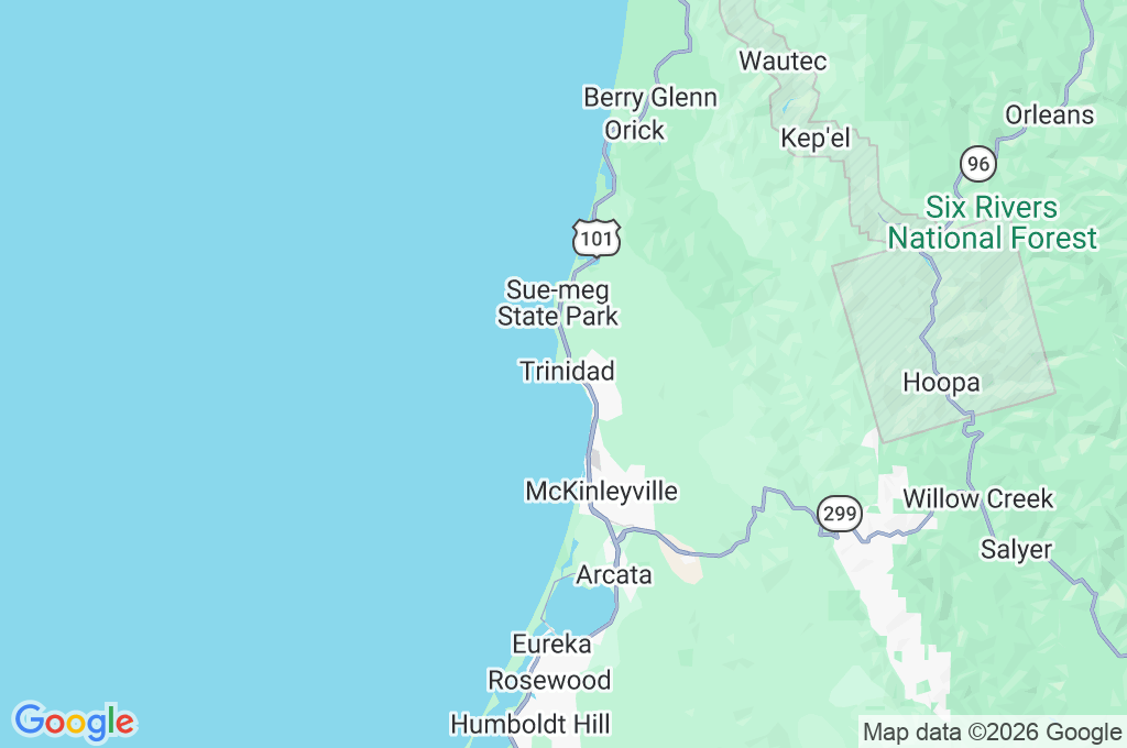 Trinidad Harbor Area Map Trinidad Harbor Area Map
